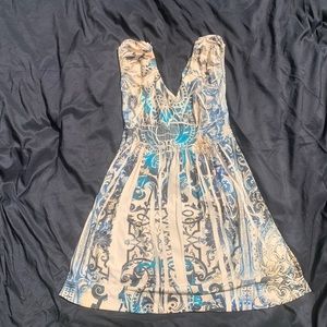Print midi Venus dress